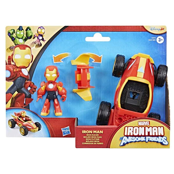 Marvel: Iron Man And His Awesome Friends Iron Man Yarış Aracı G1471