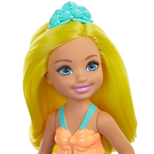 Barbie Dreamtopia Chelsea Denizkızı Bebekler Sarı GJJ88