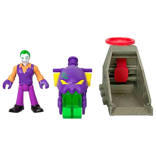 Imaginext DC Super Friends Aksiyon Figürü ve Fırlatma Seti The Joker Launcher