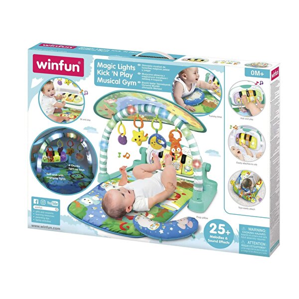 Winfun Sihirli Işıklar Müzikli Oyun Halısı