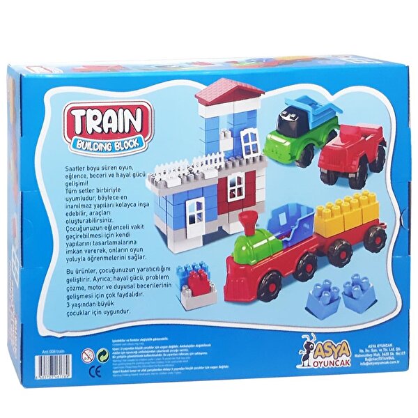 100 Parça Tren İstasyonu Seti