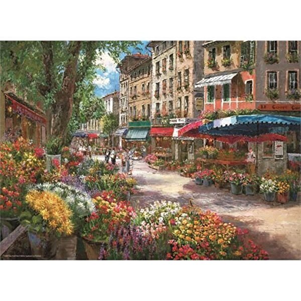 Anatolian Puzzle 1000 Parça Paris Çiçek Pazarı