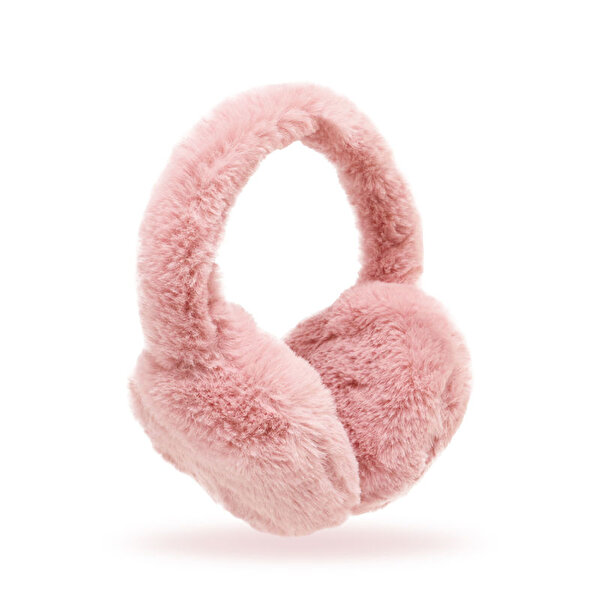 Peluş Kulaklık Pudra Rengi
