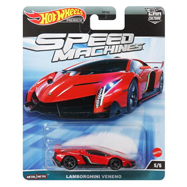 Hot Wheels Car Culture Arabalar Speed Machines Lamborghini Veneno HKC41