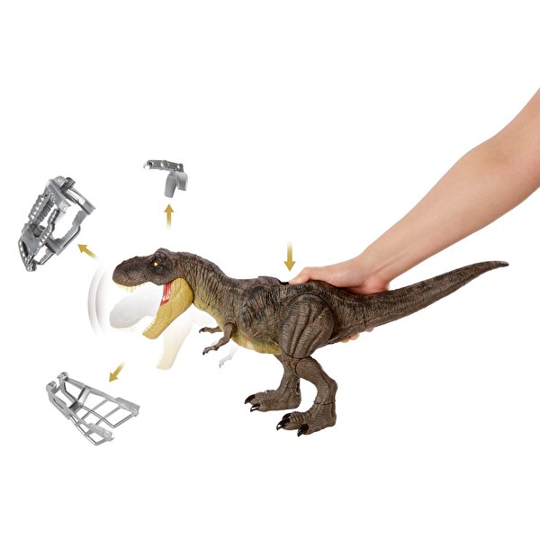 Jurassic World Yürüyen Mücadeleci T-Rex Figürü
