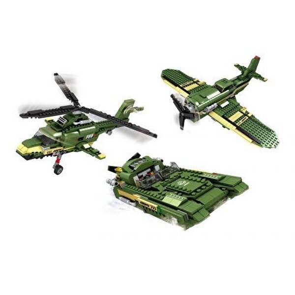 Ausini City 3'ü 1 Arada Set 651 Parça