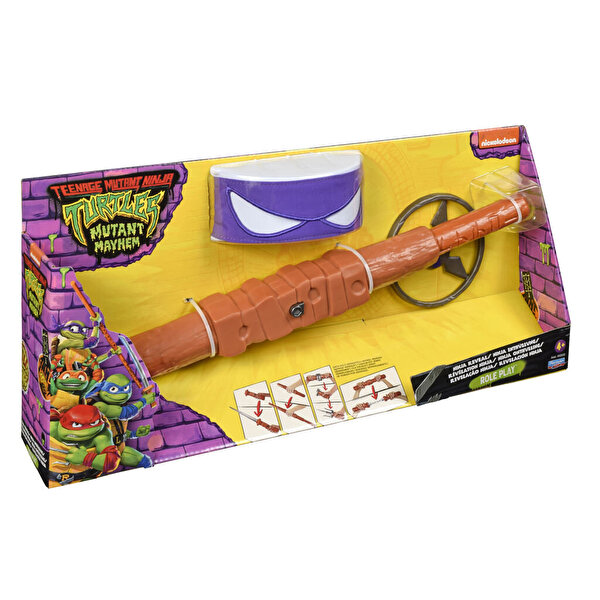 TMNT Maske ve Aksesuar Seti Bastone Do Di Donatello