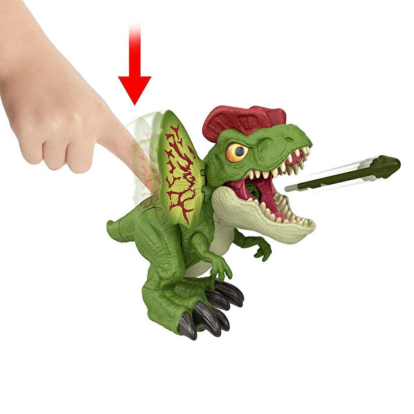 Jurassic World Uncaged İnteraktif Dilophosaurus Figürü HNT65