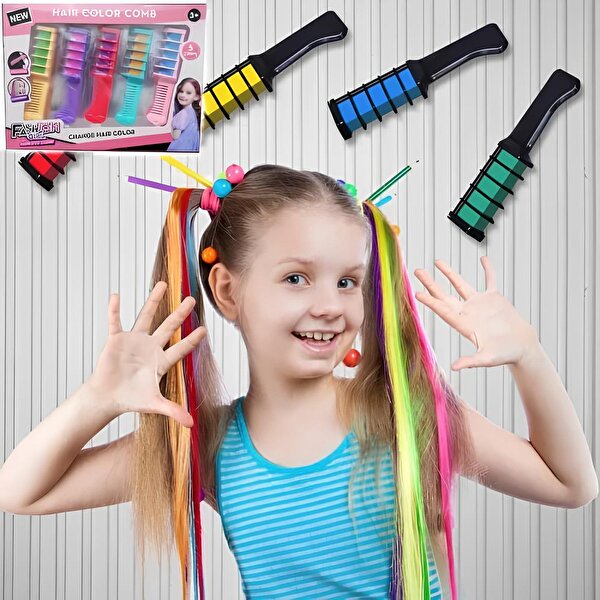 Mega 5 Renk Saç Boyama Seti