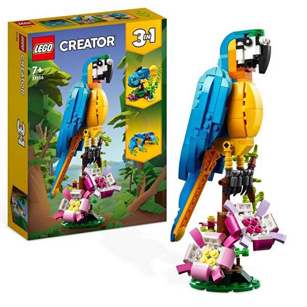 LEGO Creator 3’ü 1 Arada Egzotik Papağan 31136