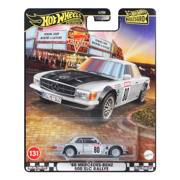 Hot Wheels Boulevard Premi̇um Arabalar 80 Mercedes Benz 500 SLC Rallye HRT63