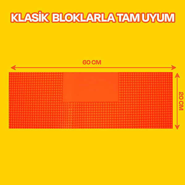 Esnek Blok Aktivite Zemin Turuncu