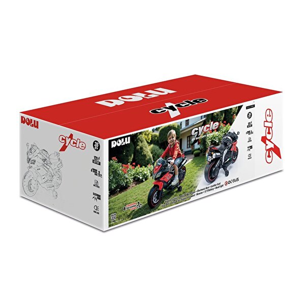 Dolu Cycle 12V Akülü Motor 2 Teker