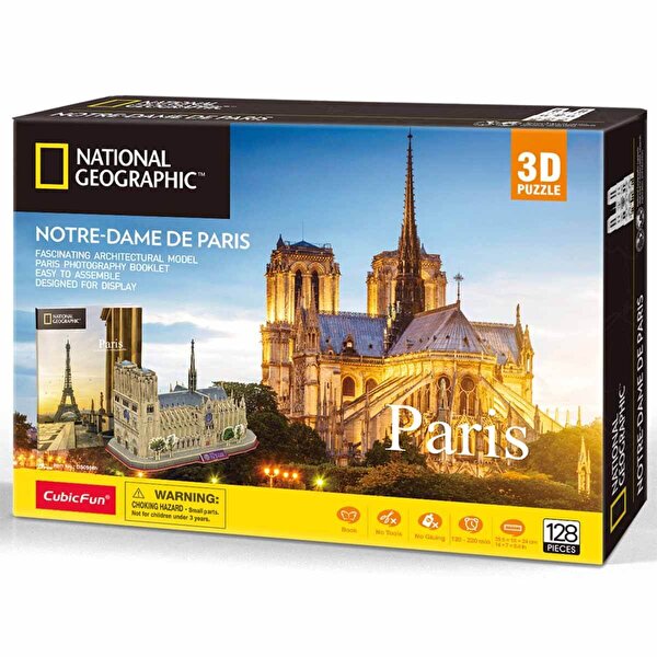 Nessiworld National Geographic 3D Puzzle Notre Dame De Paris