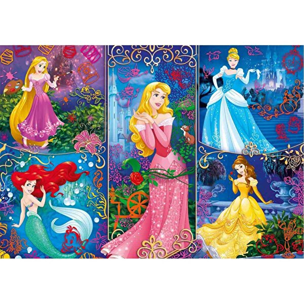 Clementoni Puzzle 104 Parça 3 Boyutlu Disney Princess
