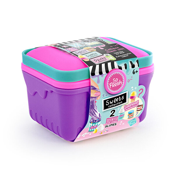 So Slime DIY Slimelicious Mi̇ni̇ Market Sepeti̇ Sweets Collection