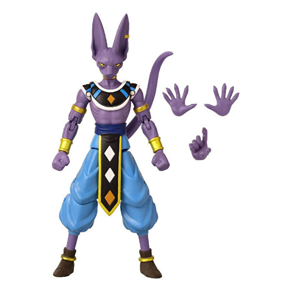 Dragon Ball Yıldızları Poz Verilebilir Fi̇gürleri̇ 16 Cm Beerus