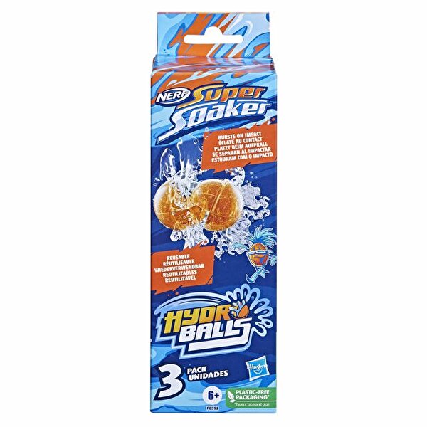 Nerf Super Soaker Su Topları 3'lü F6392