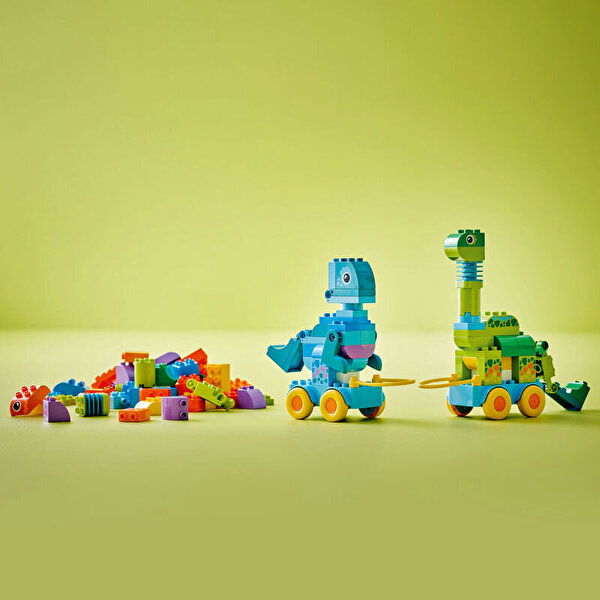 LEGO Duplo 3’ü 1 Arada Tekerlekli Dinozorlar 10451