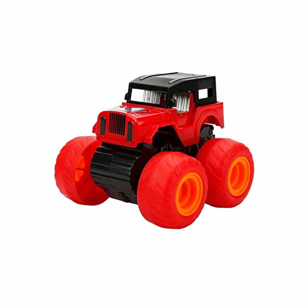 Sürtmeli Jeep Kırmızı