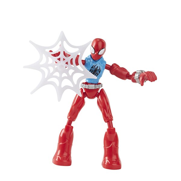 Spider-Man Bend & Flex Scarlet Spider Figür F2297