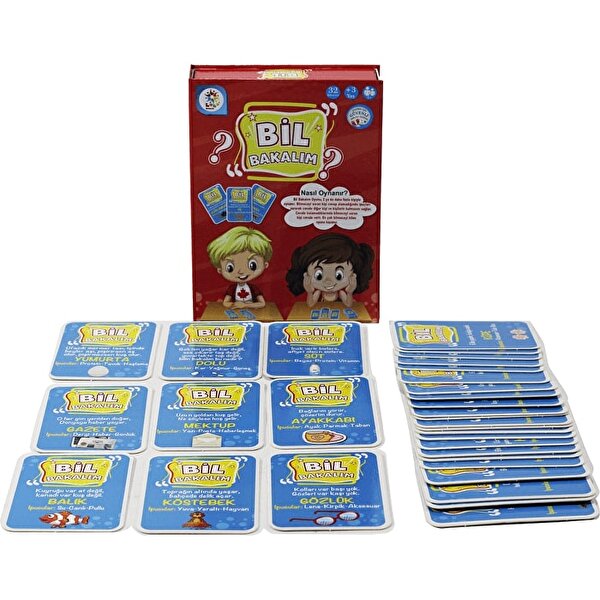 Bil Bakalım Eğitici Eğlenceli Oyun Seti