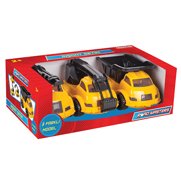 Roadmasters 3´lü İnşaat Araç Seti