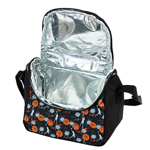 Kaukko Kids&Love Basket Desenli Termos Beslenme Çantası