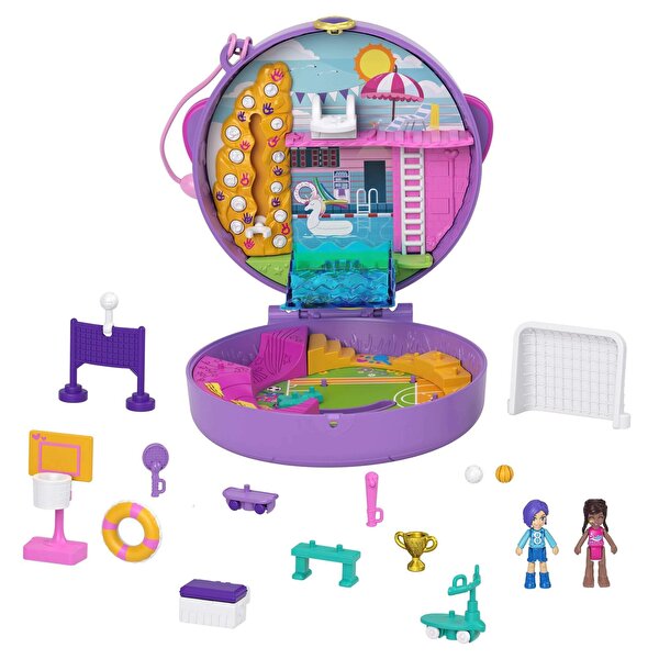 Polly Pocket ve Maceraları Oyun Setleri Soccer Squad HCG14