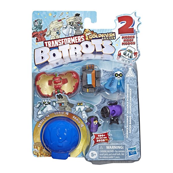Transformers Botbots 5'li Paket Science Alliance E8481