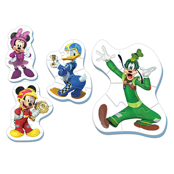 Ks Puzzle Mickey Mouse My First 4 In 1 Puzzle