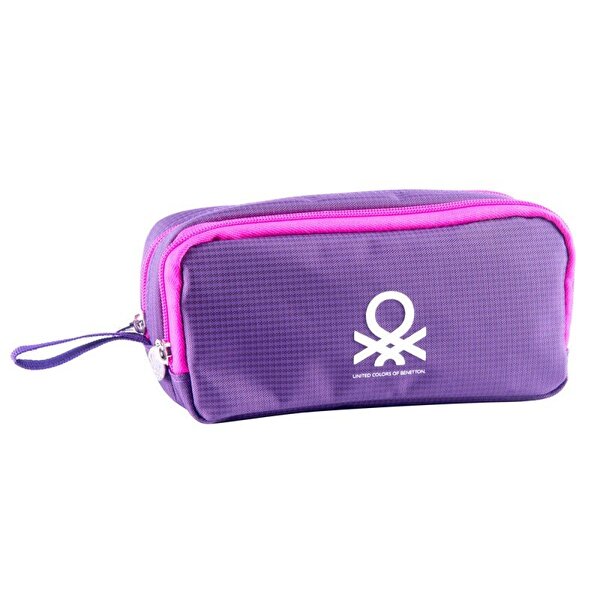 Benetton Kalem Çantası Lila 88763