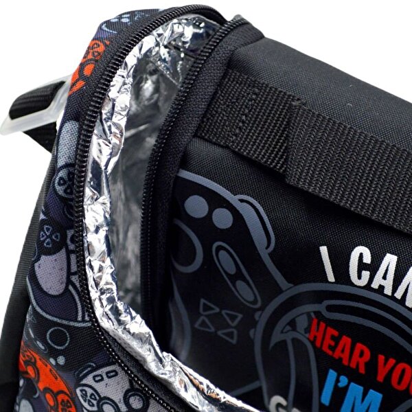 Muggle Termoslu Game Over Beslenme Çantası 9420