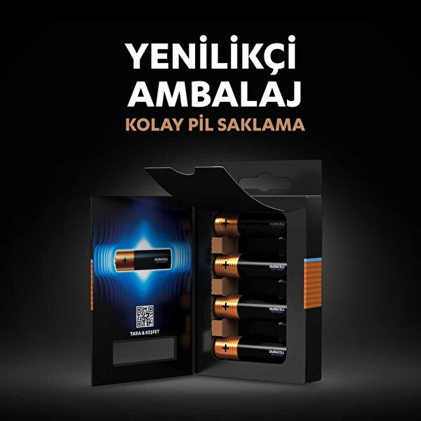 Duracell Optimum 4’lü AA Kalem Pil