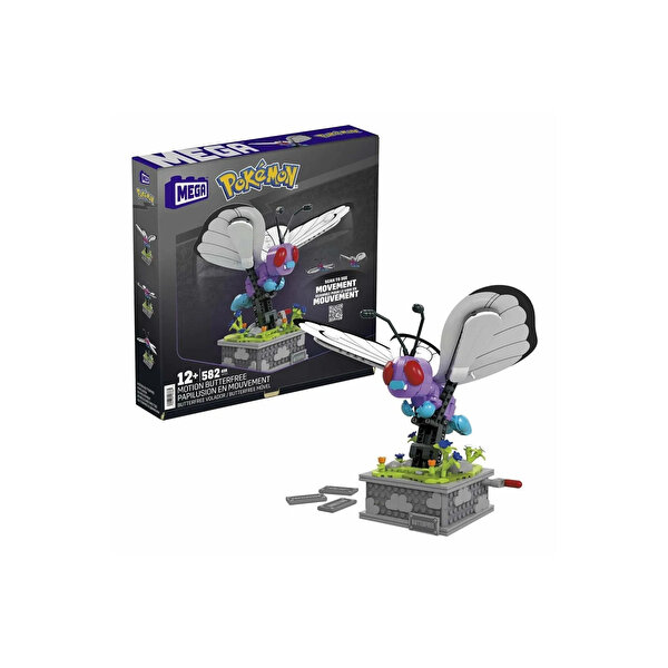 Mega Pokemon Kinetik Butterfree HKT22