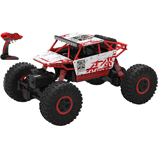 Uzaktan Kumandalı 4x4 Arazi Kaşifi - Kırmızı