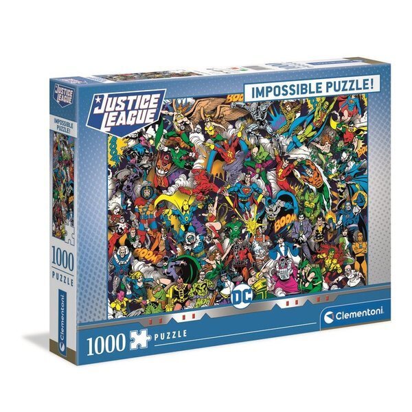 Clementoni Impossible DC Comics Puzzle 1000 Parça