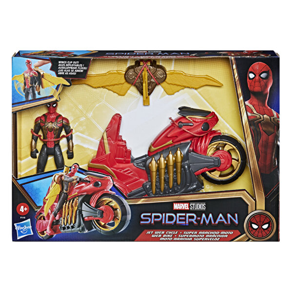 Spiderman 15 cm Motorlu Spiderman Figür F1110