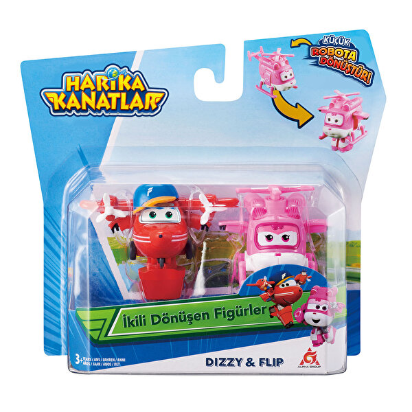 Harika Kanatlar 2´li Mini Figür Flip & Dizzy