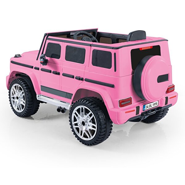 Dolu Urban 12 Volt Uzaktan Kumandalı Araba Pembe