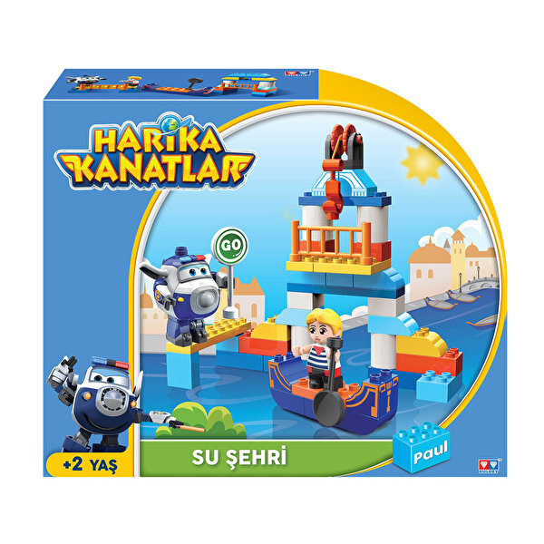 Harika Kanatlar 45 Parça Blok Paul'un Su Şehri