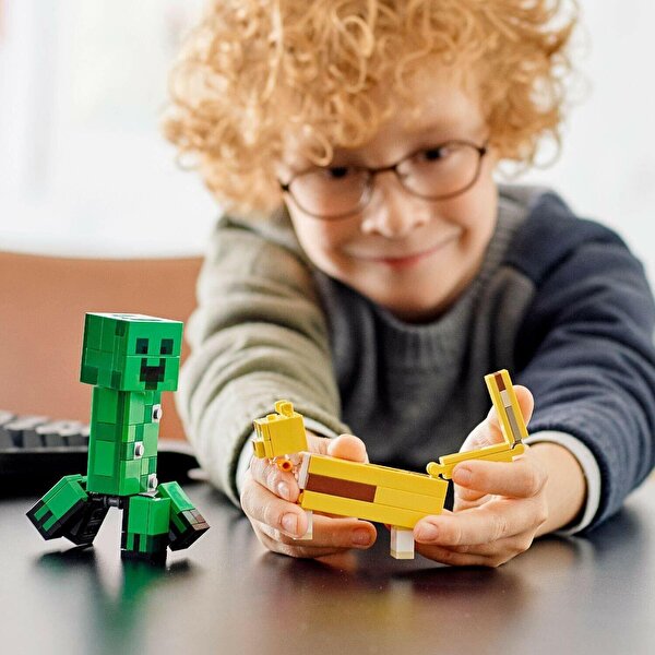 LEGO Minecraft BigFig Creeper ve Oselo 21156