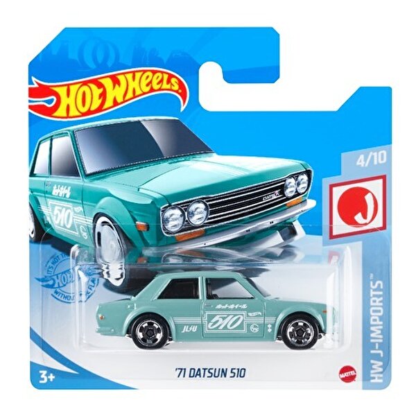 Hot Wheels Tekli Araba '71 Datsun 510 GTB02