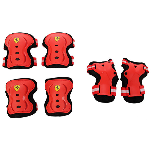 Ferrari Koruyucu Set Kırmızı 6 Parça
