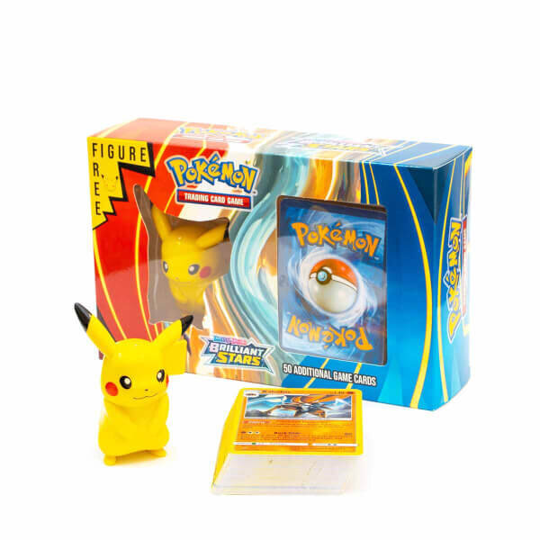 Pokemon Trading Card Game 5'li Paket ve Pokemon Figürü