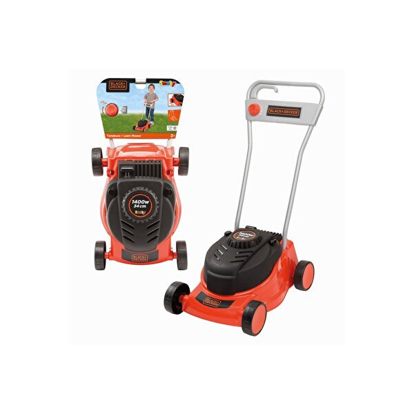 Smoby Black+Decker Oyuncak Çim Biçme Makinesi