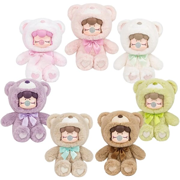 Rolife Nanci Colorful Chocolate Cutie Bears Sürpriz Paket Peluş 17,5 Cm