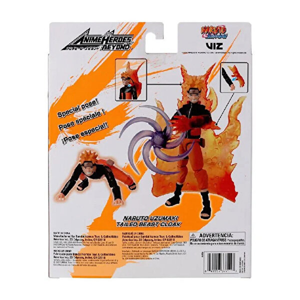 Naruto Anime Uzumaki 4 Büyük Ninja Savaşı Figürü 16 cm