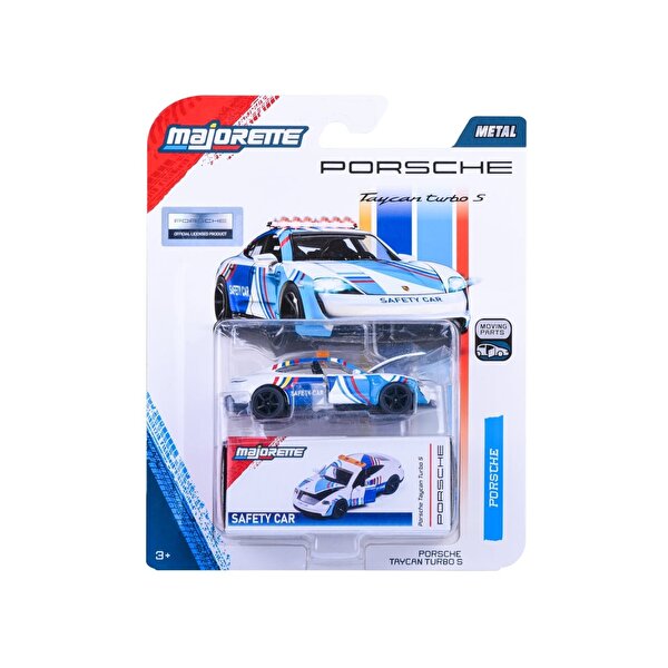 Majorette Porsche Deluxe Metal Model Araba Porsche Taycan Turbo S
