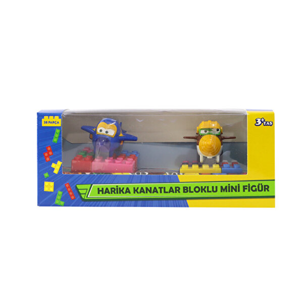 Harika Kanatlar Bloklu Mini Figür Todd ve Jerome 2'li Set